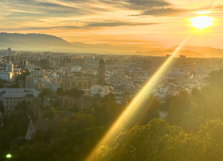 Uitzicht Malaga